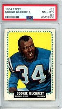 1964 Topps Cookie Gilchrist #29 PSA 8.5 Bills 10755