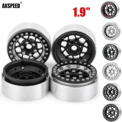 AXSPEED Crawler Felge 1.9" Beadlock Räder Wheel Rim für 1/10 RC SCX10 TRX-4 etc