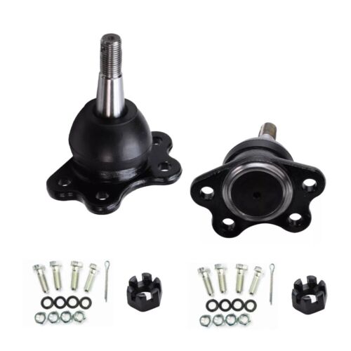 2pcs Bolt-In Upper Ball Joint Set Fits 2001+ Chevy/GMC 1500HD 2500HD 3500HD - Foto 1 di 5