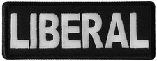 Liberal Patch- 4x1.5 inch - P6398