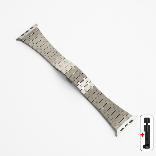 Luxury Metal Stainless Steel Band for Apple Watch Strap Ultra 2 10 9 8 7 6 5 4 3 - Zdjęcie 17 z 22