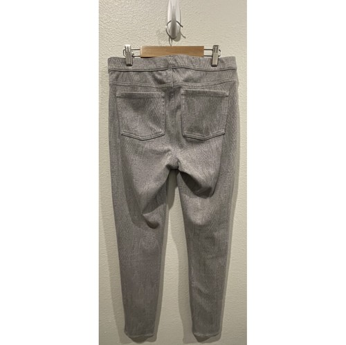 SPANX Jean-ish Ankle Leggings Gray Python Size M - Picture 4 of 5