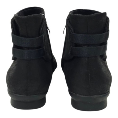 Bussola Chia Faux Suede Ankle Boots Womens US 9 - 9.5 EU 40 Side Zip Booties - Picture 4 of 16