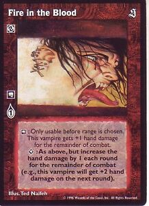 Fire in the Blood VTES CCG Mixed Fire in the Blood VTES CCG Mixed