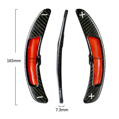 Black Car Steering Wheel Shift Paddle Extension For Porsche 911 918 Boxster ch - Picture 5 of 11