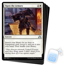 OPEN THE ARMORY X4 Shadows Over Innistrad SOI Magic MTG MINT CARD