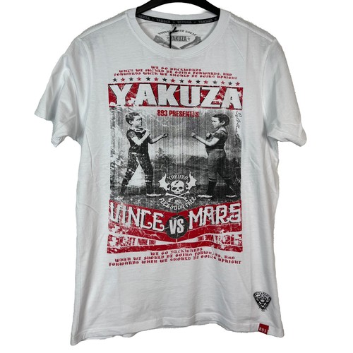 Yakuza Camiseta Hombre Camiseta TSB412 Color Blanco - Imagen 2 de 4