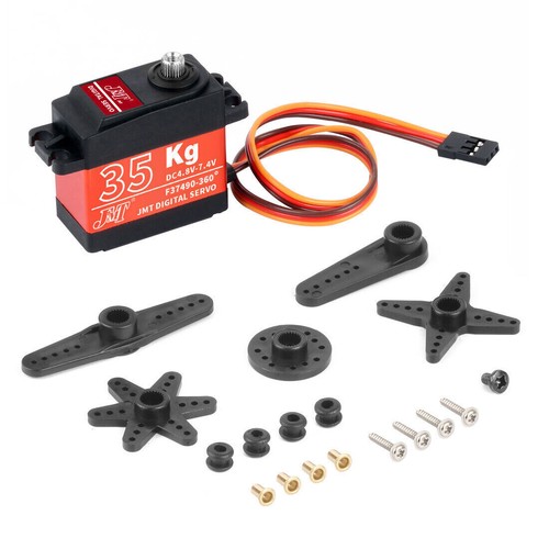 JMT Wasserdicht 35kg Coreless Servo Digital Metall Getriebe für RC Hubschrauber Roboter - Bild 7 von 7