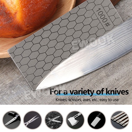 4pcs Diamond Knife Sharpener Sharpening Stone Honeycomb Grind Sharpener Kit AU - Picture 6 of 10