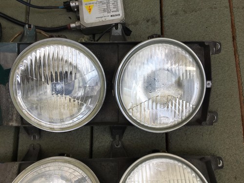 Mercedes-Benz W116 headlight + turn signals BOSCH HELLA H4 HID zinnon 280se - Picture 9 of 12