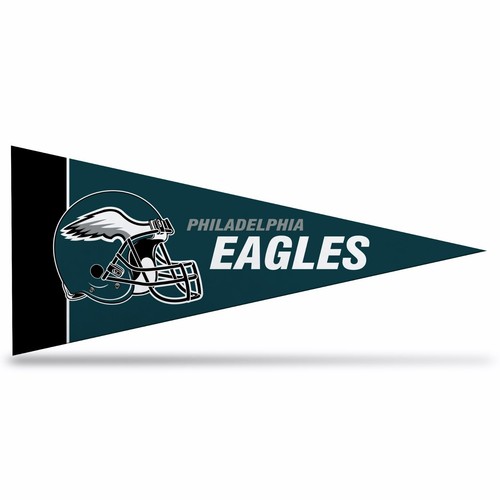 Philadelphia Eagles Mini Pennants, 4" x 9" - Licensed by Rico - Made In USA - Picture 3 of 5