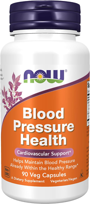 #ad NOW Foods Blood Pressure Health Cardiovascular Supplement 90 Veg Capsules $26.42