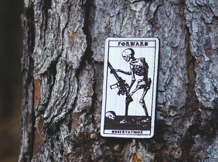 Forward Observations Group Bald Bros FOG Alpine Death Card