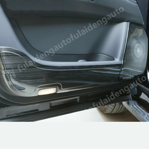 Para Nissan Armada Patrol Y62 2017-2019 Negro Puerta Interior Antipatadas Protector Borde - Imagen 2 de 4