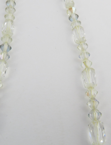 Vtg. Aurora Borealis Small Bead Single Strand Necklace Vintage Fashion Jewelry - Picture 15 of 17