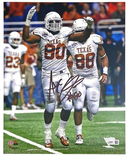 Alex Okafor Signed Autographed Texas Longhorns Hands Up #80 8x10 Photo - Fanatic - Picture 1 of 1