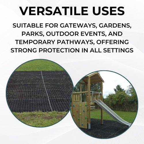 Grass Protection Mat | 22mm Thick Ground Reinforcement Grid Mesh | 1.5M x 1M - Picture 6 of 8