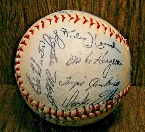 27 Major League Baseball Players Legends Stamped Facsimile Souvenir Auto-Ball - Picture 2 of 12