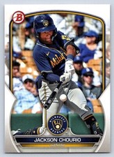 JACKSON CHOURIO  BREWERS  2023 BOWMAN DRAFT #BD-156