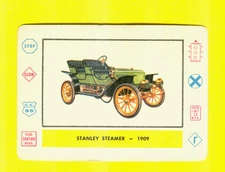 1958 Leaf Cardo Trading Cards #A-15 Automobiles Stanley Steamer-1909