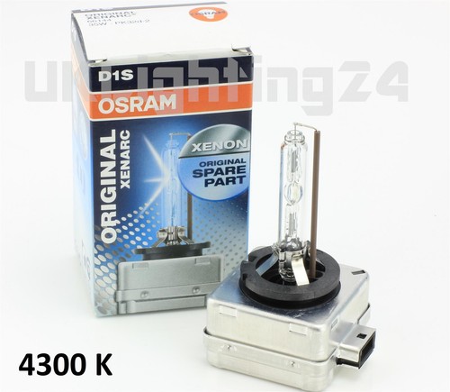 1 x Neu Stück D1S OSRAM XENON 4300 K XENARC 35W 66042 66043 66144 66140 66142