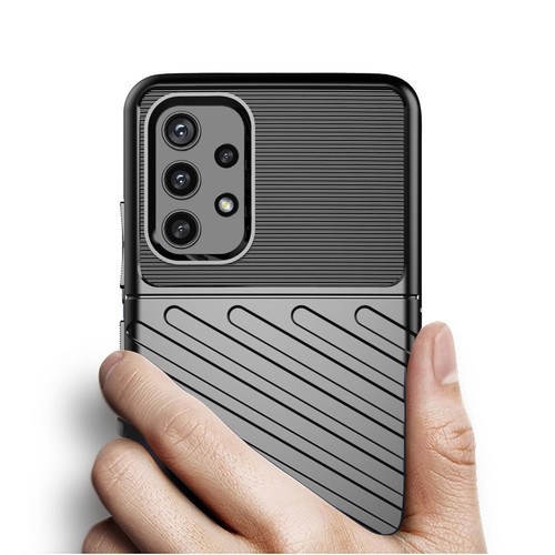 Hurtel Thunder Case Pancerne Etui Samsung Galaxy A72 Czarny - Zdjęcie 3 z 12