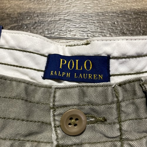 Polo Ralph Lauren Shorts Herren 30x10 grün Gellar Fatigue Cargo Chino Relaxed Fit - Bild 5 von 7