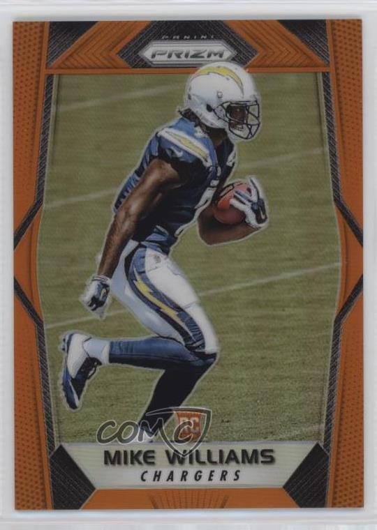 2017 Panini Prizm Rookies Orange Prizm /275 Mike Williams #239 Rookie RC