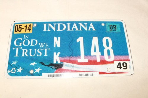 INDIANA NUMMERNSCHILD 2009 - IN GOD WE TRUST