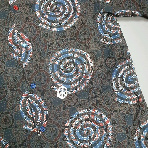 Story Mfg. Men's Unisex S Short Sleeve Shirt Size Small Swirl Cotton - Picture 3 of 5
