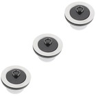  Set of 3 Abfluss Stöpsel Waschbecken Sieb Küchenspüle Wasserstopper Sinken