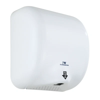 PROWASHROOM White Hand Dryer Automatic Infrared Commercial Toilets Shop 1.3KW - Image 1 of 4