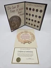 Last 20 Years of Indian Head Pennies Set 1890 to 1909 Complete COA AHS As Is