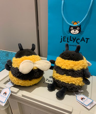 Jellycat ALBEE BEE Plush Toy   Cute and Soft Honeybee Friend
