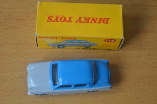Dinky Toys 175 Hillman Minx Saloon Car 1950-60s original boxed - Bild 8 von 11
