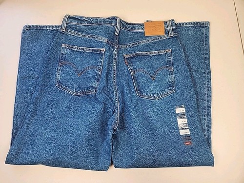 Levi's Women's Premium Ribcage Straight Ankle Jeans Women's 32X27, Blue - Picture 8 of 11