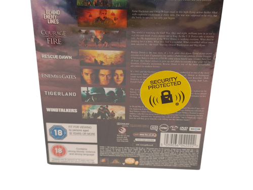 War 8 Film DVD Boxset Brand New & Sealed-Platoon-Rescue Dawn-Tigerland plus more - Picture 9 of 9