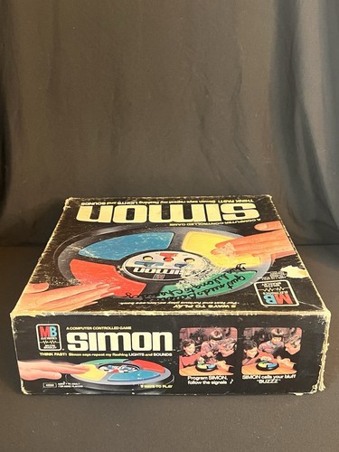 Vintage 1978 Milton Bradley Simon Game in Original Box w/ Instructions Works - Picture 6 of 23