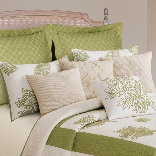 Willow Sage King Baumwolle Quilt Bettwäsche Tagesdecke Decke - Bild 2 von 3