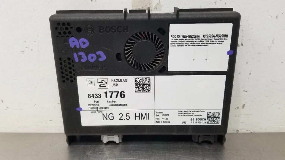 18 CHEVY SILVERADO 1500 INTERFACE MÁQUINA HUMANA HMI 84331776 - Imagem 3 de 4