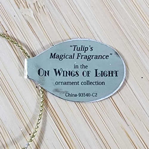 Ashton Drake On Wings Of Light Tulips Magical Fragrance Fairy Ornament - Picture 11 of 11