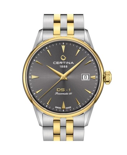 CERTINA Men Analog Automatic Casual Watch Classic Dress Silver color Dial Waterp - Picture 2 of 5