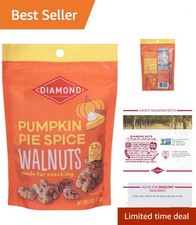 4 oz Diamond of California Pumpkin Pie Spice Walnuts - Perfect for Baking 47.96 per gallon