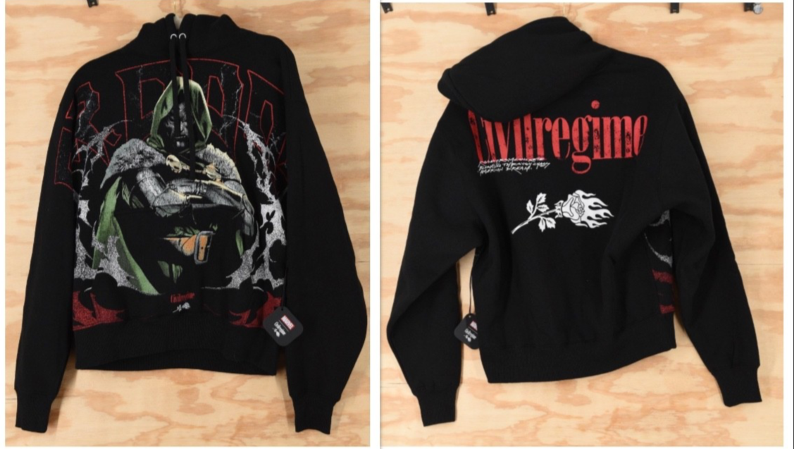 Civil Regime x Marvel Dr. Doom Forever NWT!! Hoodie Mens Small | eBay