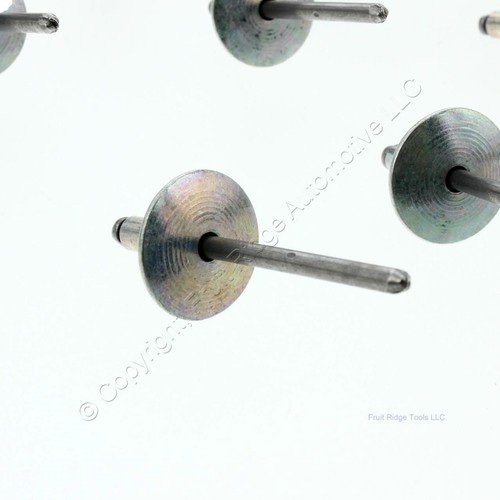 100 Large Flange Head Blind Pop Rivet Retainers 3/16" x 3/4" - Picture 2 of 4