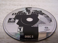 Driver 2 (Sony PlayStation 1, 2000) Disc 2 Only