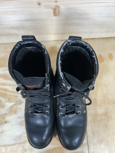 Botas de montar Harley Davidson para hombre talla 11 de cuero descolorido Glory usadas - Imagen 8 de 10