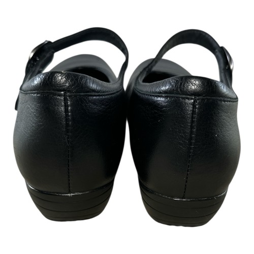 Dansko FAWNA Black Milled Napa Leather Mary Janes Size 9.5-10 US/ 40 EU - Picture 4 of 12