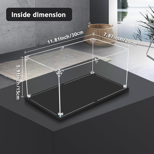 3MM Clear Acrylic Display Case for 1:18 Scale Vehicle Model, Thickened Acrylic D - Picture 6 of 12