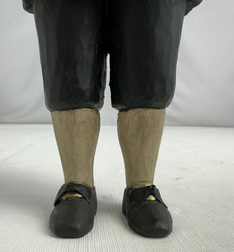 Leo R. Smith III Folk Art Man & Woman Pilgrim Set #1391 & #1361 Some Damage - Picture 3 of 24